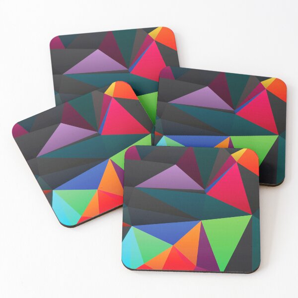 Item preview, Modern Fractal low polygon colorful designed and sold by lordthebeard.