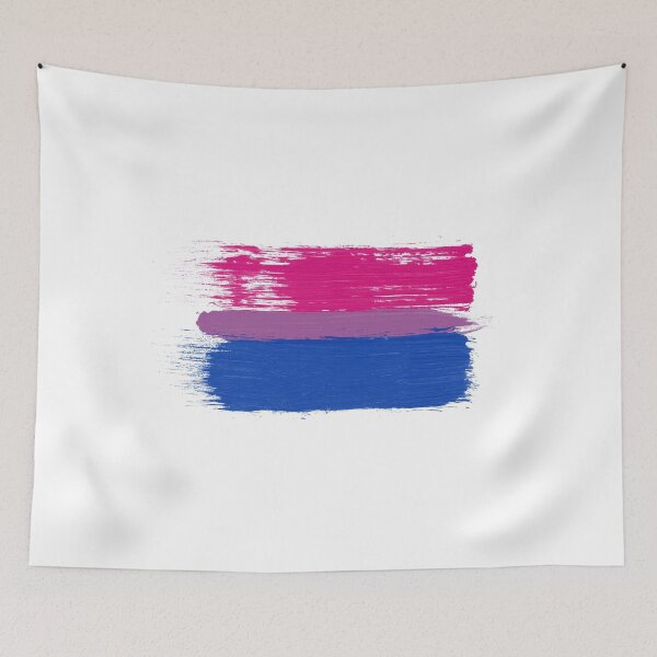 Item preview, Bi Pride Painted Flag designed and sold by kmariec.