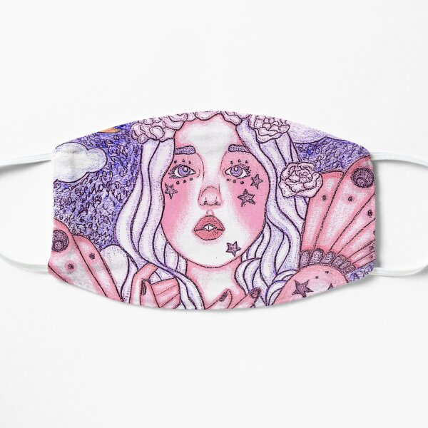 Among The Stars In Lavender Evening Star Fairy Flat Mask