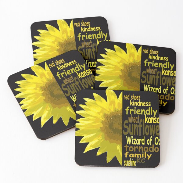 Item preview, Kansas inspirational sunflower graphic design designed and sold by JAZTshirt.