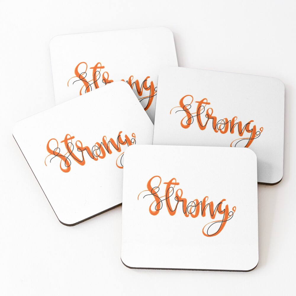 Item preview, Coasters (Set of 4) designed and sold by TheDoggoDraws.