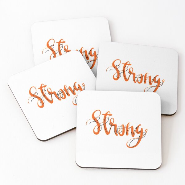 Item preview, Strong Hand-Lettering designed and sold by TheDoggoDraws.