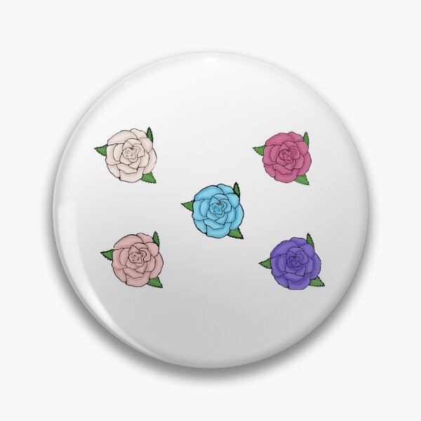 Artikelvorschau, buntes Rosendesign entworfen und verkauft von tehecaity.