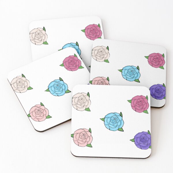 Artikelvorschau, buntes Rosendesign entworfen und verkauft von tehecaity.