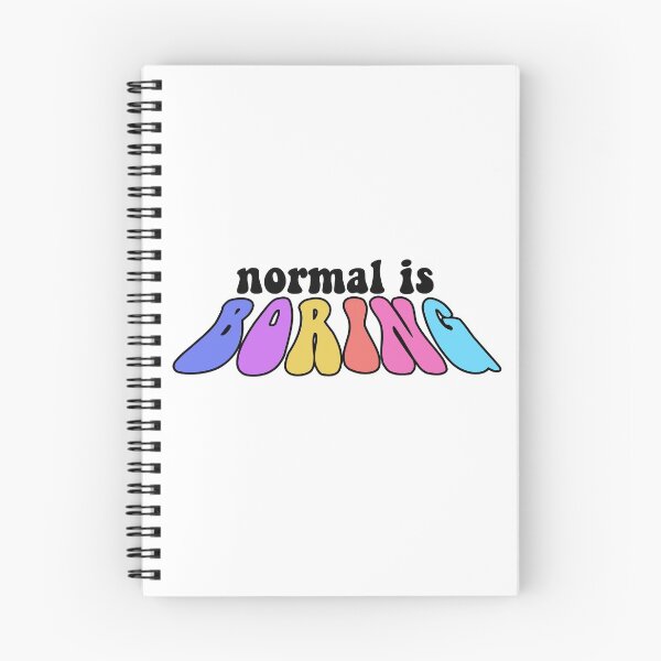 Item preview, normal is boring designed and sold by megjos.
