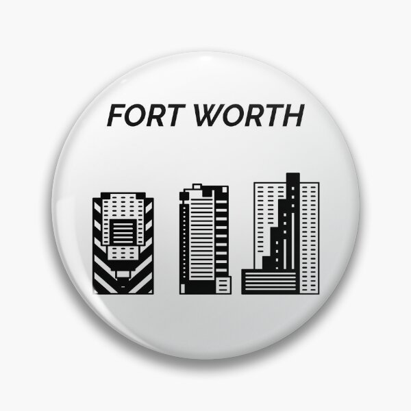 Item preview, Fort Worth Skyline, Texas, USA designed and sold by marosharaf.
