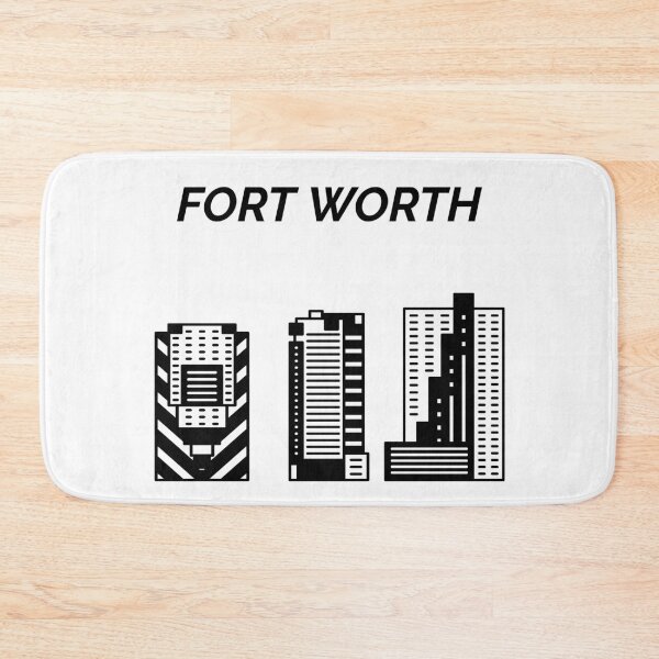 Item preview, Fort Worth Skyline, Texas, USA designed and sold by marosharaf.