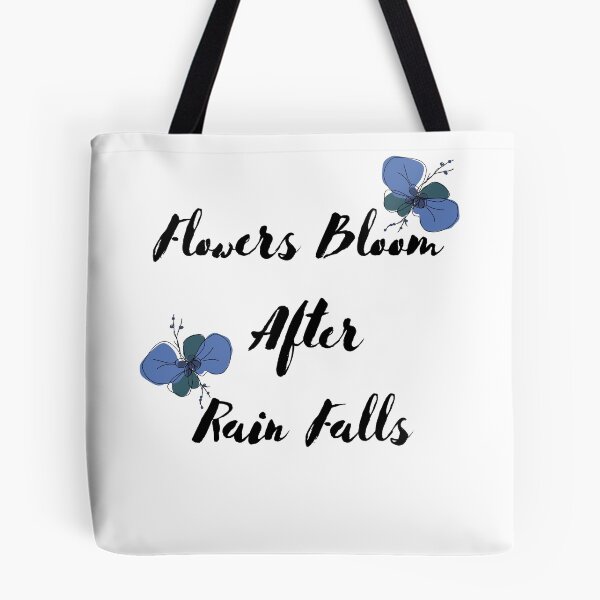 Aperçu de l'œuvre Les fleurs fleurissent après les chutes de pluie créée et vendue par Gaby-Design.