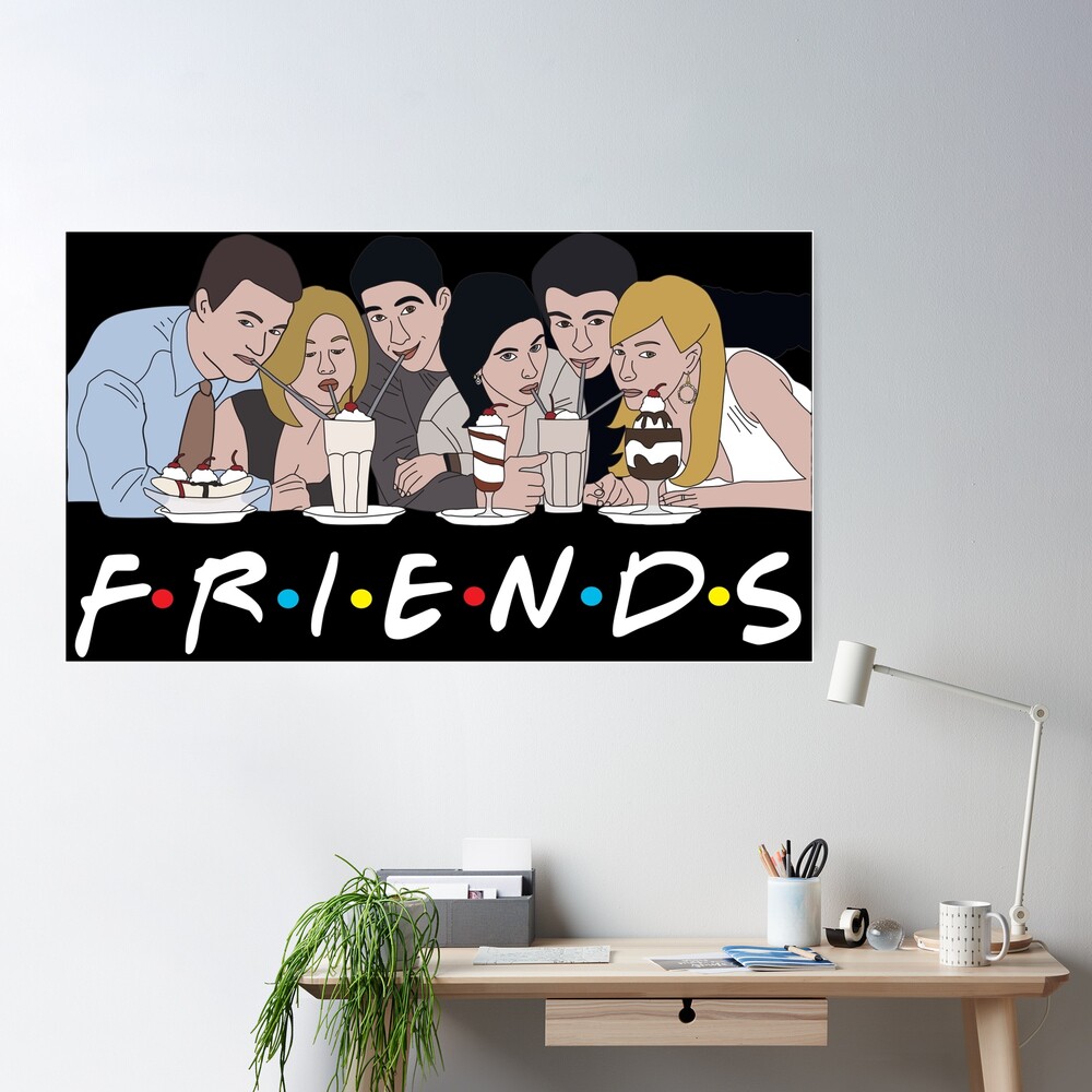 Friends™ - Milkshake Poster