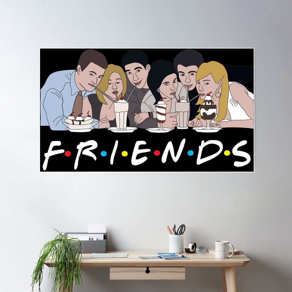 Friends™ - Milkshake Poster