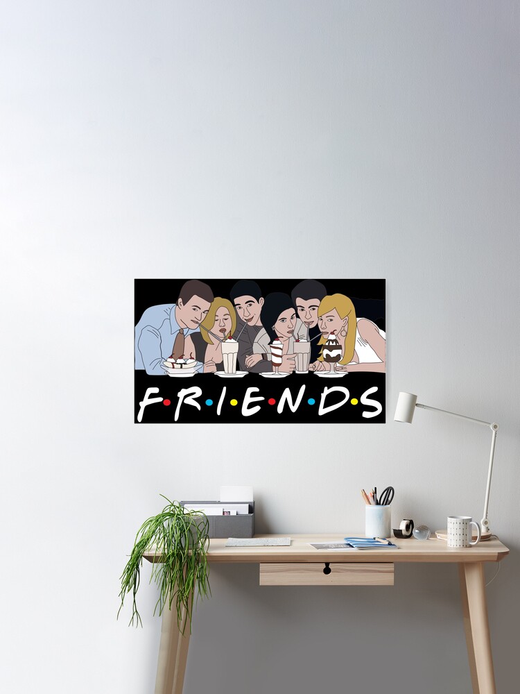 Poster Friends - Milkshake, Wall Art, Gifts & Merchandise