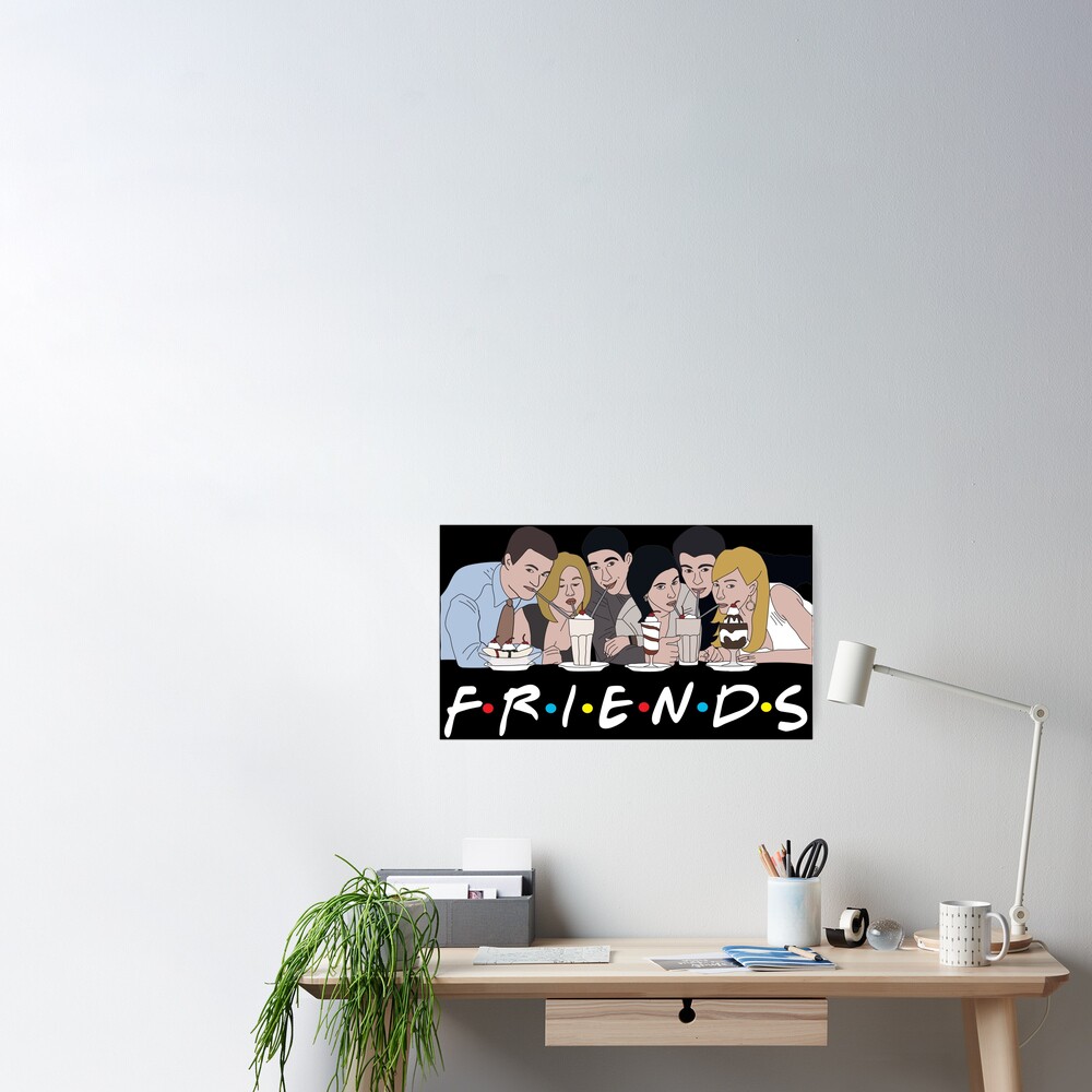 Poster Friends - Milkshake, Wall Art, Gifts & Merchandise