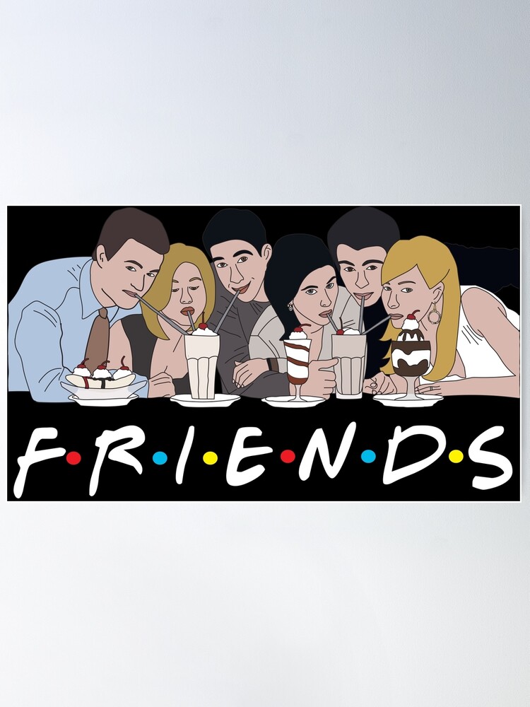 Friends™ - Milkshake Poster