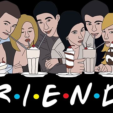 Friends™ - Milkshake Poster