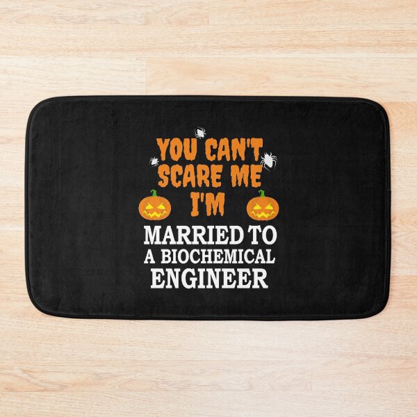 Item preview, Can't scare me I'm Married to a Biochemical engineer Halloween designed and sold by losttribe.