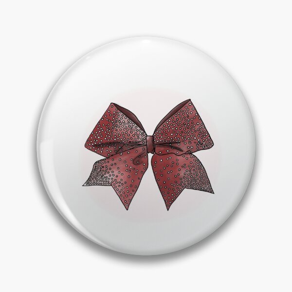 Item preview, Maroon Cheer bow  designed and sold by neelykathrynart.