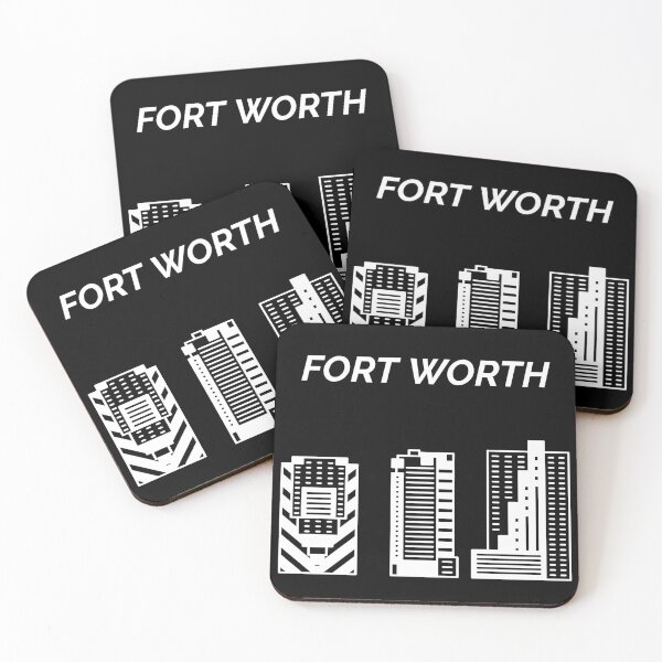 Item preview, Fort Worth Skyline, TX, United States designed and sold by marosharaf.