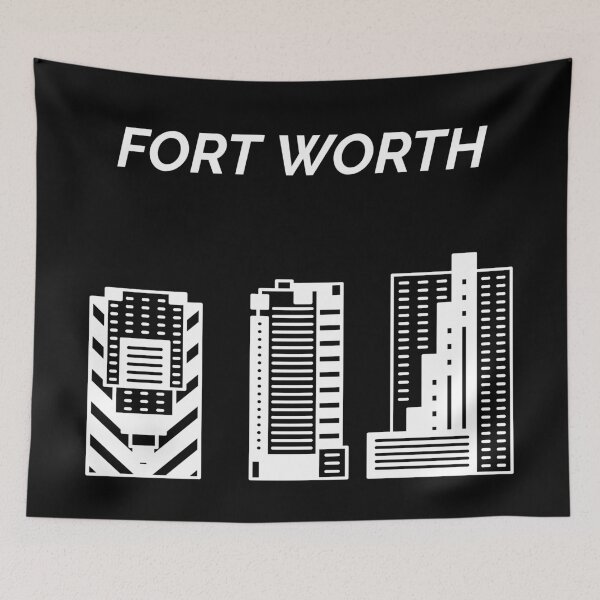 Item preview, Fort Worth Skyline, TX, United States designed and sold by marosharaf.
