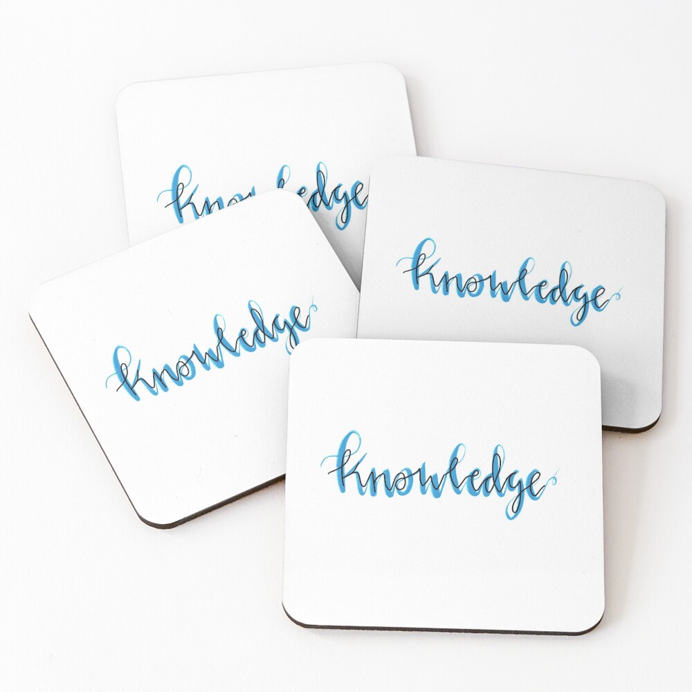 Item preview, Coasters (Set of 4) designed and sold by TheDoggoDraws.
