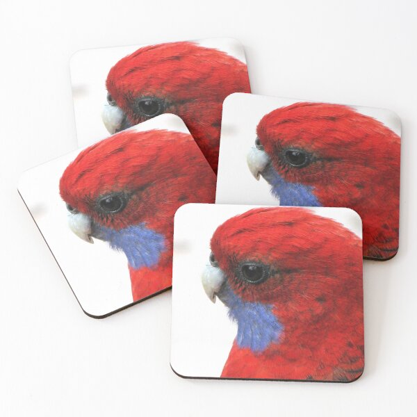 Item preview, Contemplation - Crimson Rosella (Platycercus elegans) designed and sold by Marilyn Harris.