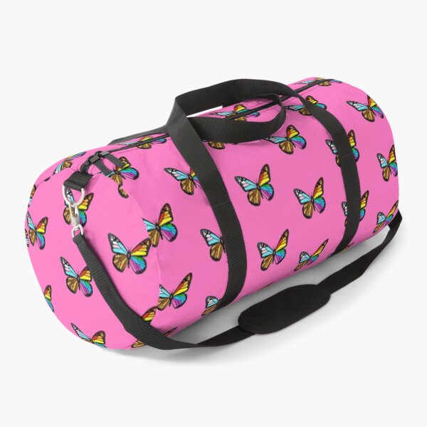 butterfly duffle bag