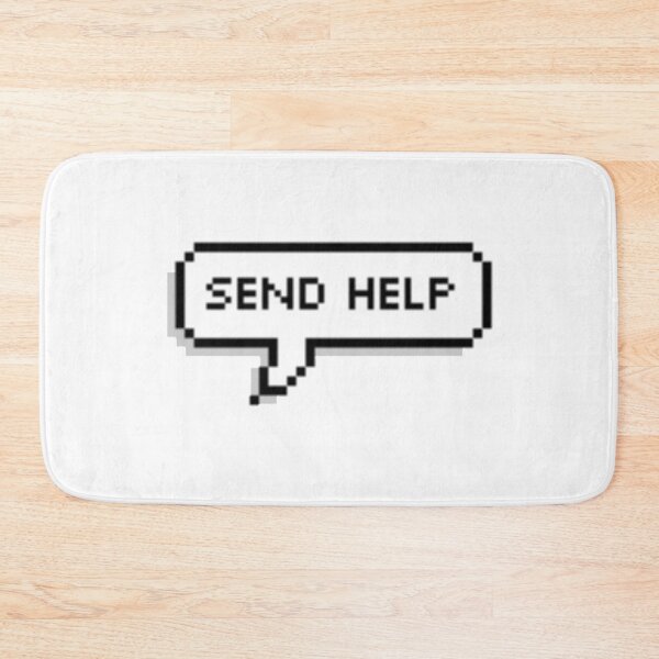 Item preview, send help designed and sold by stardustandstickers.
