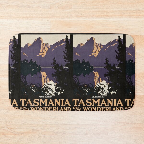 Item preview, Tasmania the Wonderland vintage travel poster designed and sold by stickart-marek.