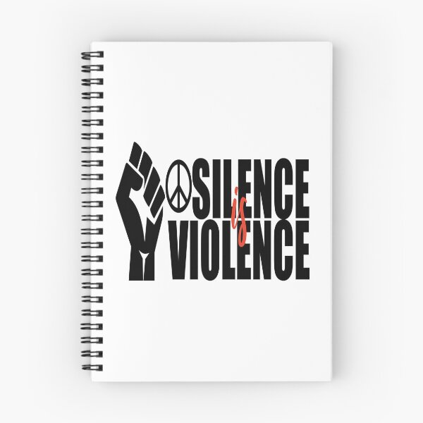 Item preview, Silence is Violence! Support BLM stop police Brutality merchandise designed and sold by BRtisticDesigns.