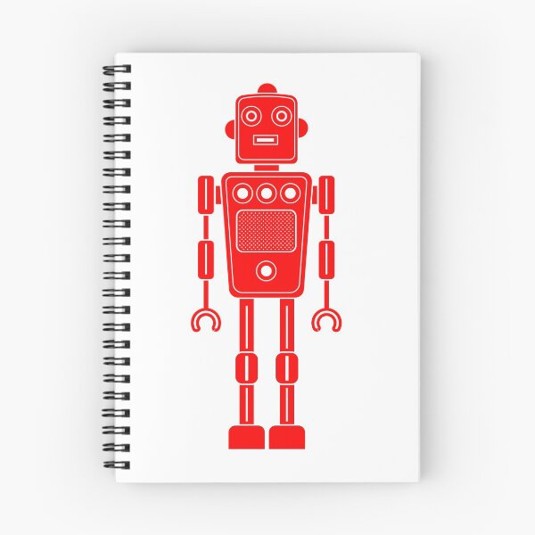 Item preview, Robot 270620/011 - Red and White designed and sold by Artberry.