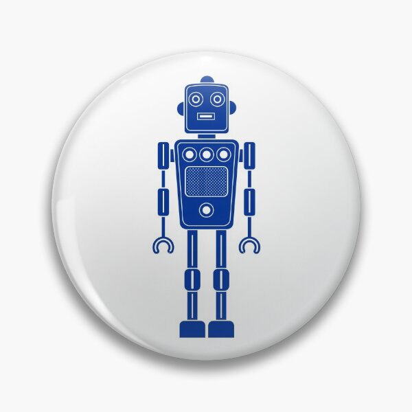 Item preview, Robot 270620/011 - Navy Blue and White designed and sold by Artberry.