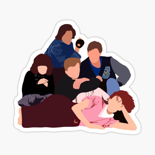 The Breakfast Club Sticker