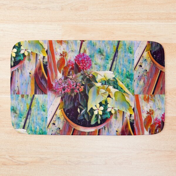 Item preview, Abstract Flower Pot on Porch designed and sold by lowodesigns.