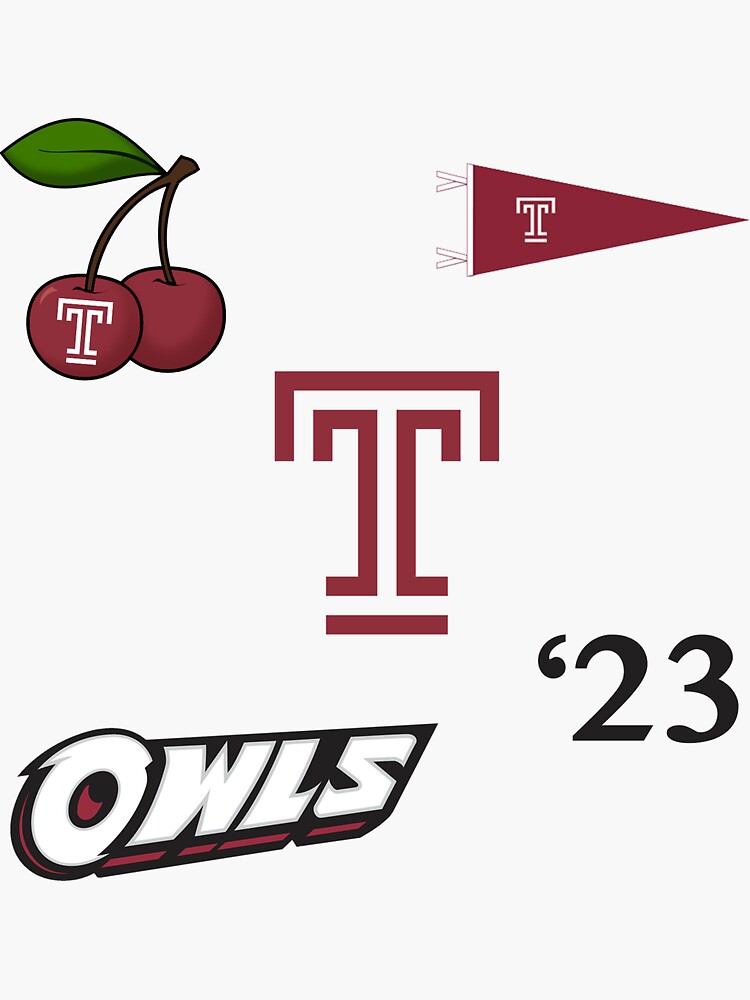 "Temple University Class of 2023 Sticker Pack" Sticker for Sale by