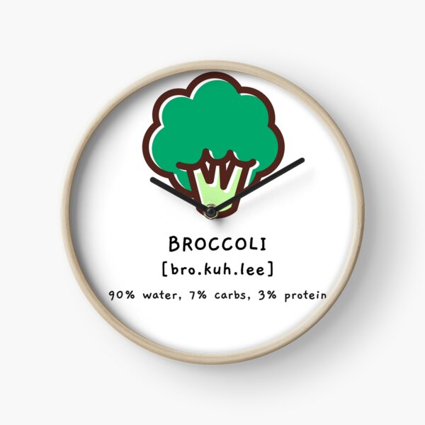Broccoli Clock