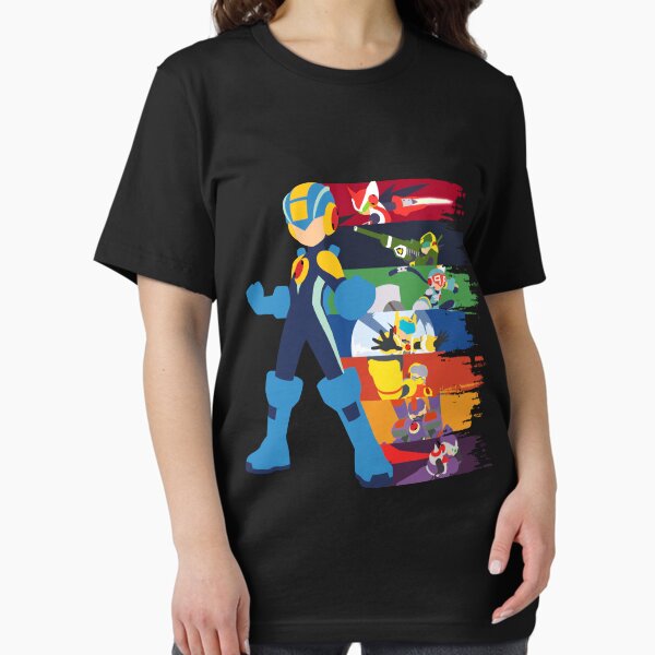 Vista previa del artículo con la obra «Megaman: Souls of a Hero V2 minimalista», diseñado y vendido por jax89man.
