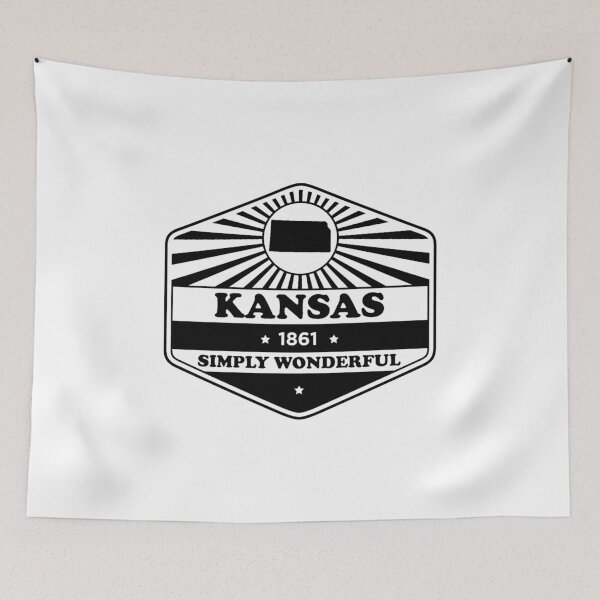 Item preview, Kansas State Motto design - Simply Wonderful designed and sold by jakehughes2015.
