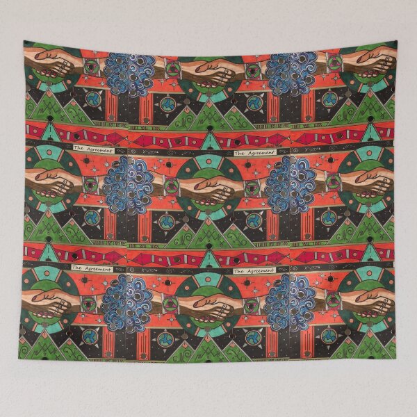 Item preview, The Agreement designed and sold by -GalacticArt-.