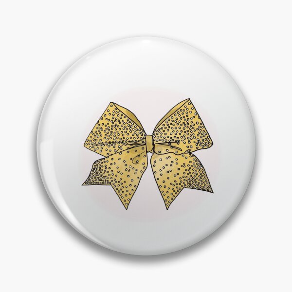 Item preview, Yellow Cheer bow  designed and sold by neelykathrynart.