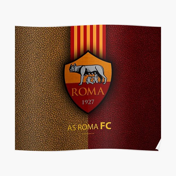 As Roma Poster By Pharaon33 Redbubble