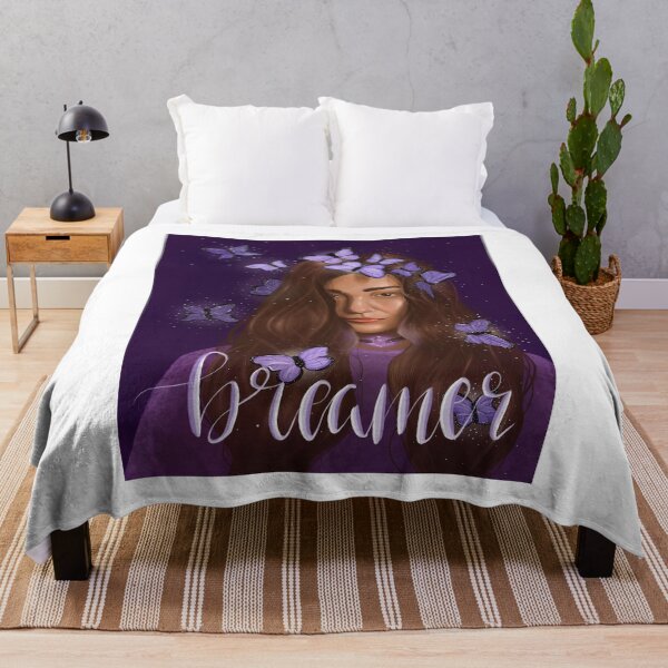 Item preview, Dreamer Portrait With Hand-Lettering designed and sold by TheDoggoDraws.