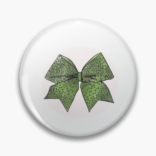 Item preview, Green Cheer bow  designed and sold by neelykathrynart.