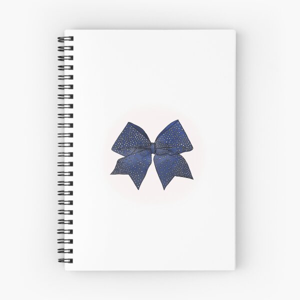 Item preview, Navy Blue Cheer bow  designed and sold by neelykathrynart.