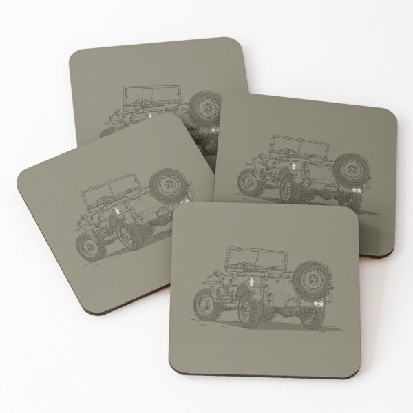 Item preview, Willys Vintage US Military Offroader 4x4 designed and sold by Design by Twain.