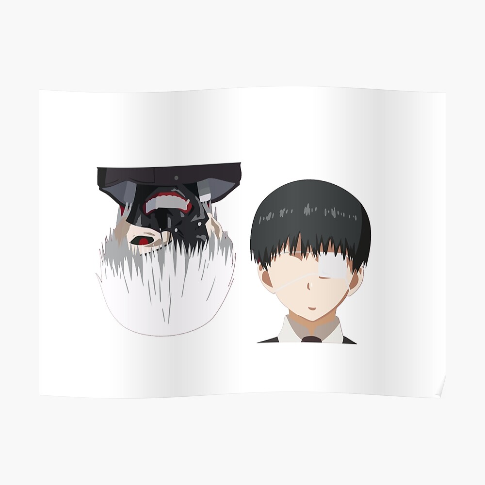 Tokyo Ghoul Vector Sticker By Glyydequintos Redbubble