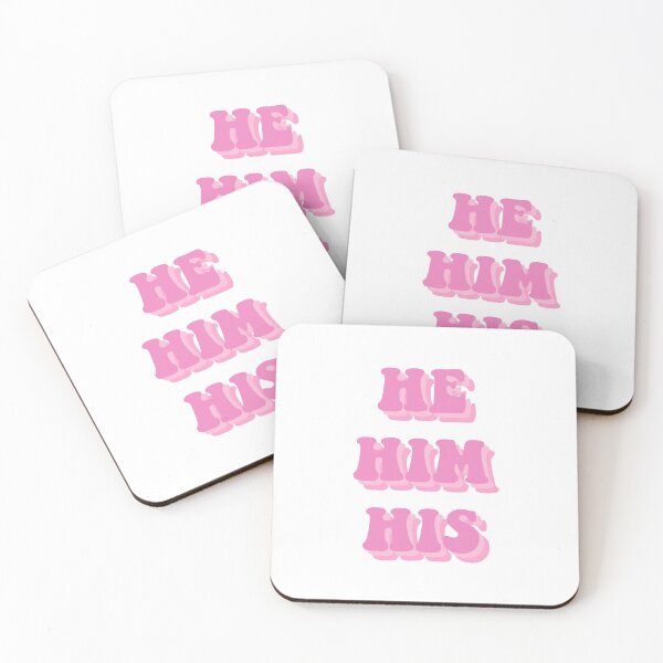 Item preview, He/Him/His Pronouns Pink designed and sold by allipichette.