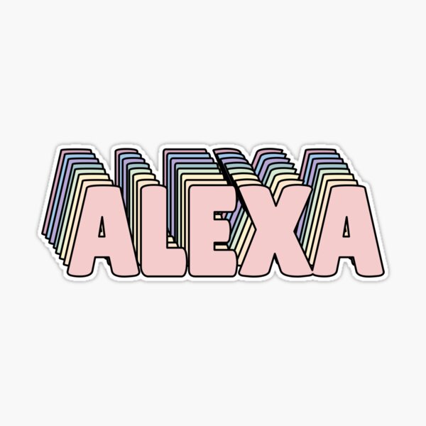Alexa Sticker Sheet