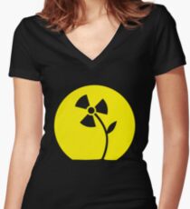 Universal Unbranding - Chernobyl Women's Fitted V-Neck T-Shirt