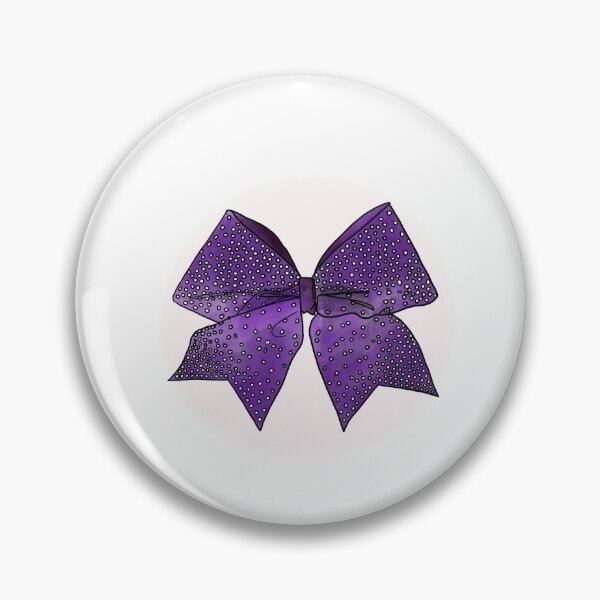 Item preview, Purple Cheer bow  designed and sold by neelykathrynart.