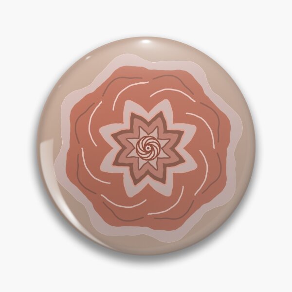 Item preview, Simple Peach Mandala designed and sold by t-r-e-x--.