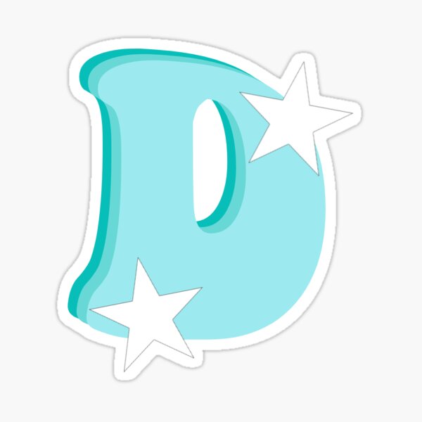 Letter D Stickers | Redbubble